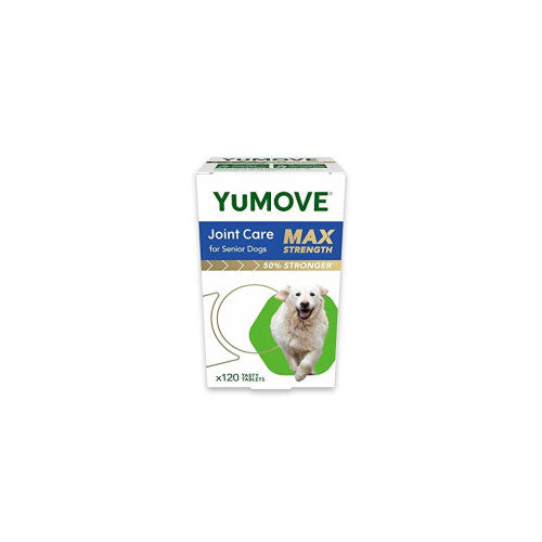 uMOVE Senior MAX Strength Joint Supplement – Pack of 12 | Maximum Support for Older, Stiff Dogs