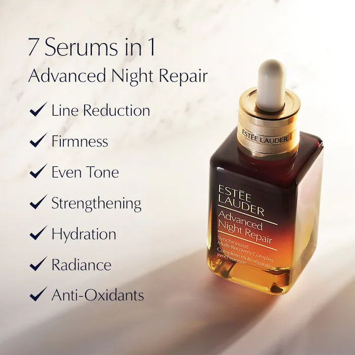 Estee Lauder Advanced Night Repair Serum 50ml – Pack of 12 | Anti-Aging, Hydrating & Radiance Boosting Skincare