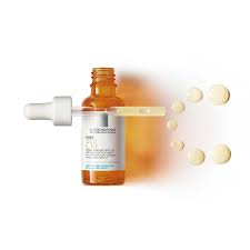 La Roche-Posay Pure Vitamin C10 Serum 30ml β Pack of 12 | Lightweight Brightening & Anti-Aging Facial Serum with Moisturizer