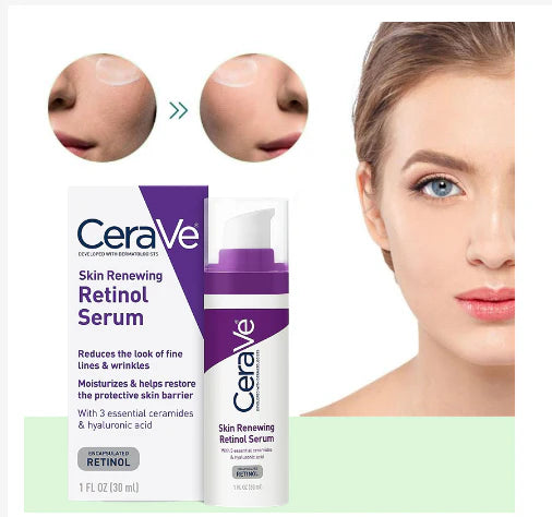 CeraVe Retinol Serum 30ml | Anti-Aging & Skin Renewing Facial Treatment