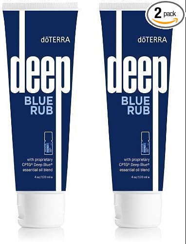 doTERRA Deep Blue Rub 120ml / 4 fl oz | Soothing Muscle & Joint Pain Relief Cream