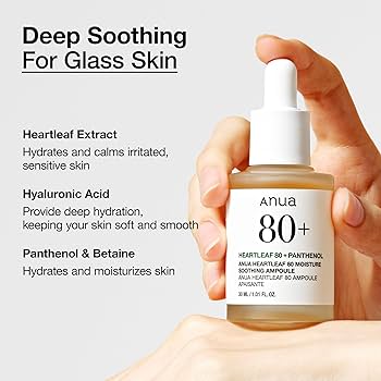Anua 80% Soothing Serum 30ml | Hydrating & Calming Skincare Treatment