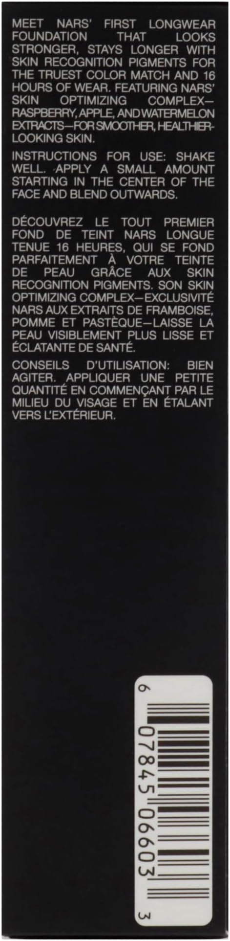 NARS Natural Radiant Longwear Foundation – Gobi 1oz | Full Coverage Long-Lasting Makeup for Women