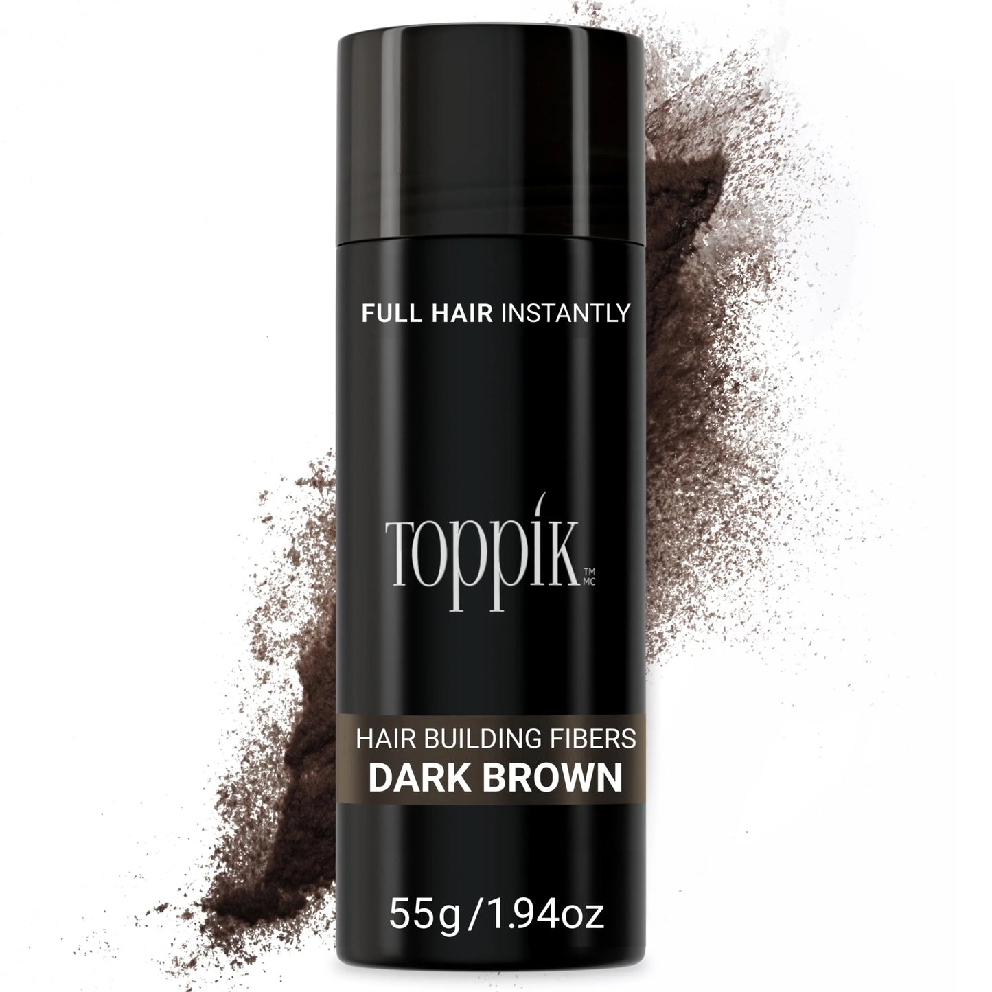 Toppik Hair Building Fibers β Pack of 12 | Instant Hair Thickener for Thinning & Bald Spots