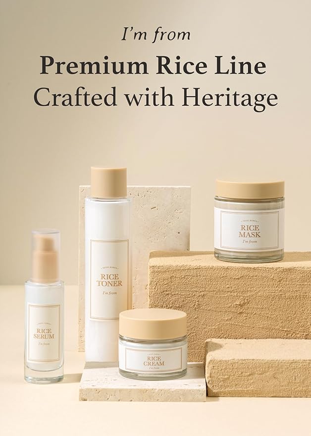 Rice Toner 77.78% Rice Extract from Korea β Glow Essence with Niacinamide 5.07 Fl Oz | Hydrating, Vegan, Alcohol & Fragrance Free, PETA Approved