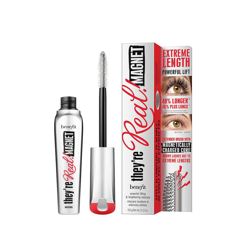 Benefit They’re Real! Magnet Mascara Black 9g | Volumizing & Lengthening Eyelashes