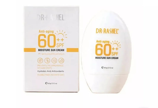 Dr. Rashel Anti-Aging & Moisturizing Sun Cream SPF 60+ | Broad Spectrum Sun Protection
