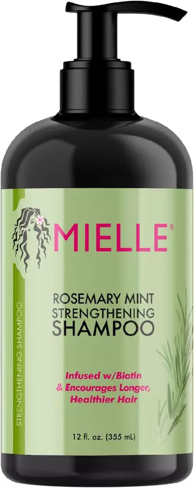 Rosemary Mint Strengthening Shampoo | Nourishing Hair Care for Growth & Repair