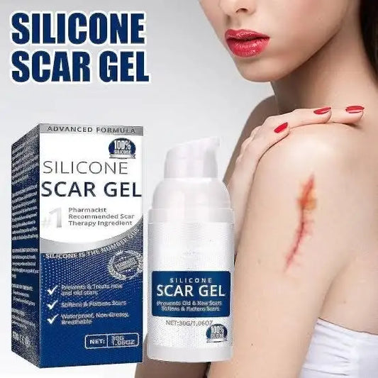Silicone Scar Gel – Stretch Marks & Surgery Scar Removal Cream | Advanced Skin Care Treatment