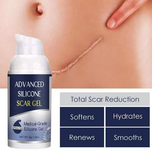 Silicone Scar Gel Cream – Pack of 12 | Advanced Scar Treatment & Stretch Mark Removal Skincare