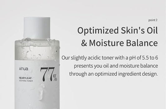 Anua Heartleaf Soothing Toner | Hydrating & Calming Skincare for Sensitive Skin