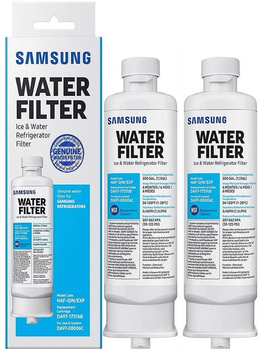 Samsung Refrigerator Water Filter | Genuine Replacement Filter for Clean & Fresh Drinking Water