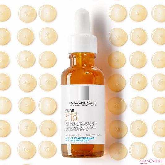 La Roche-Posay Pure Vitamin C10 Serum 30ml | Brightening & Anti-Aging Facial Serum