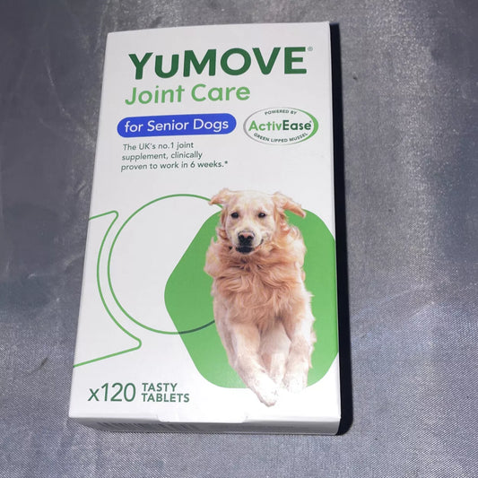 YuMOVE Senior Dog Joint Supplement – Pack of 120 | Supports Mobility & Joint Health for Older Dogs