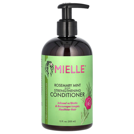 Strengthening Conditioner – Rosemary Mint Blend 12 fl oz (355ml) | Nourishing Hair Care for Growth & Repair